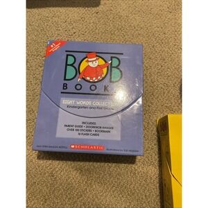 5x Bob Books Box Set. Sight Words Collection, Collections 1-3, And Rhyming Words